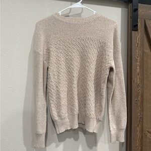 SHEIN Cream Knit Sweater